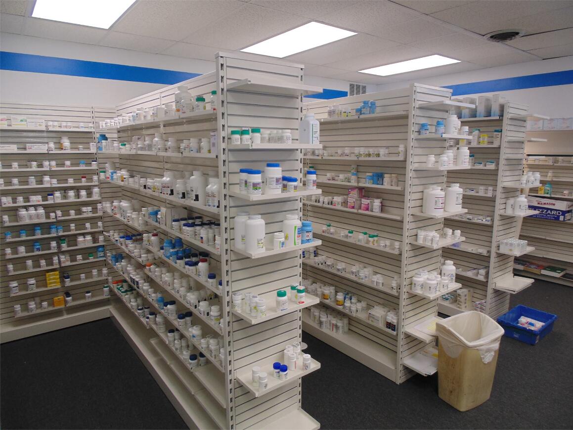 Rx Pharmacy Shelving